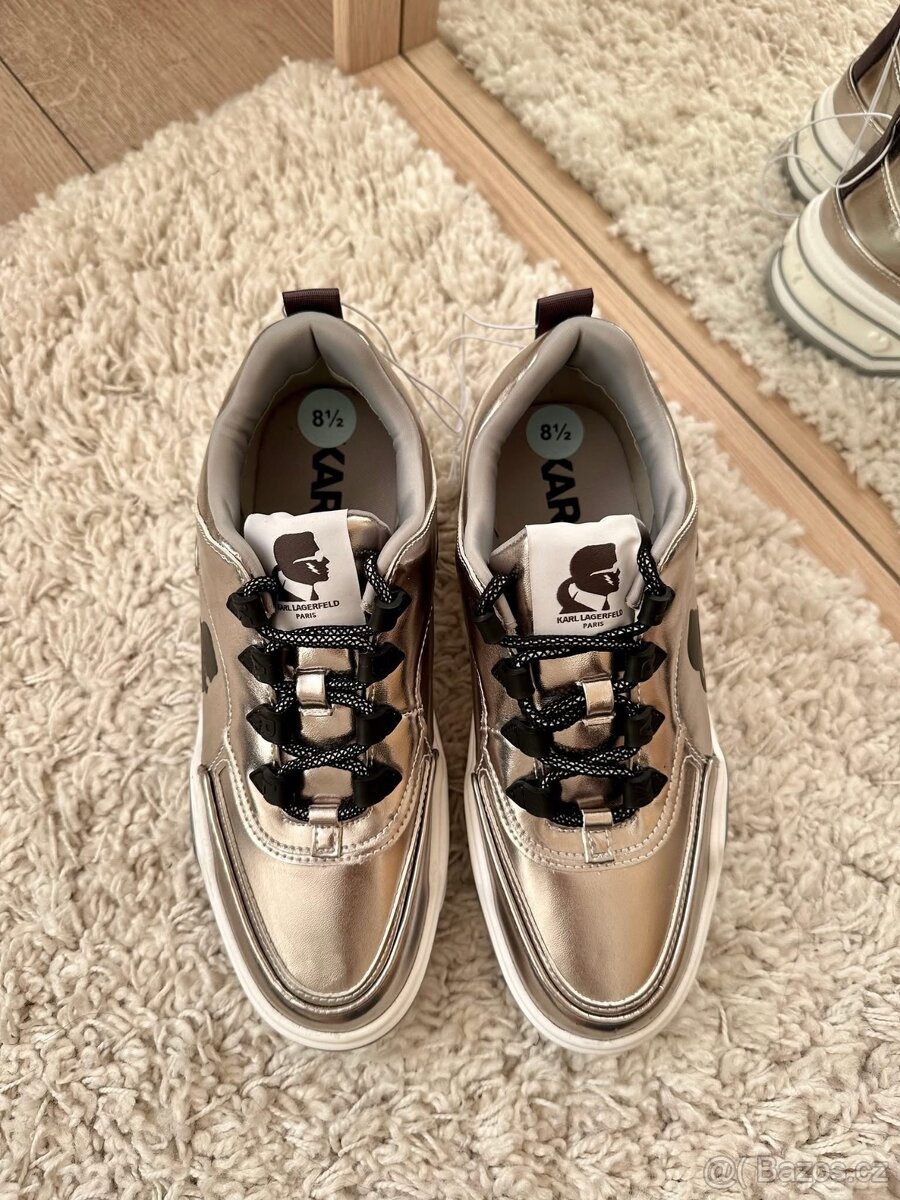 STŘÍBRNÉ TENISKY KARL LAGERFELD - 6