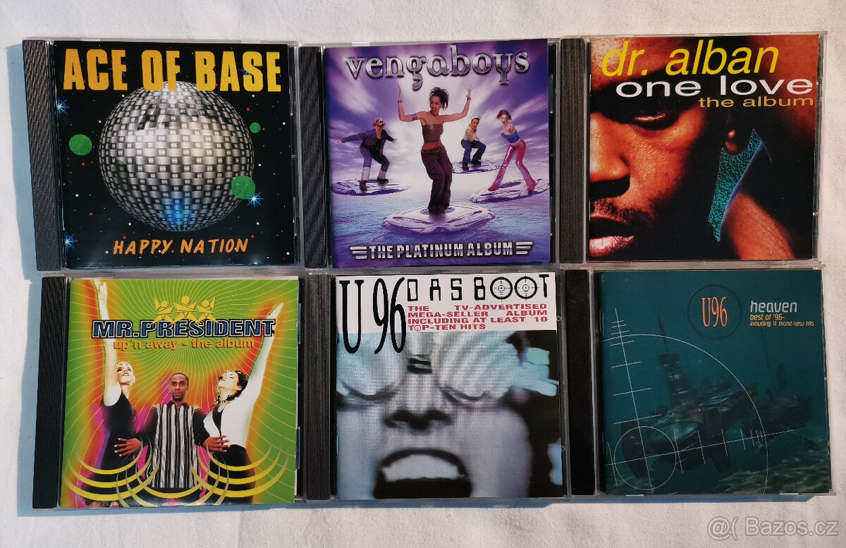 EURO DANCE 90's - RŮZNÍ INTERPRETI - ORIGINAL CD - 6