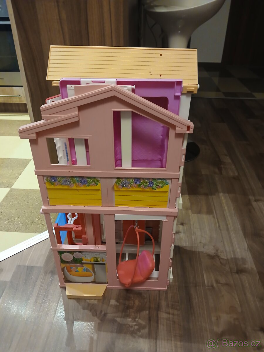 Barbie dům s výtahem Mattel - 6