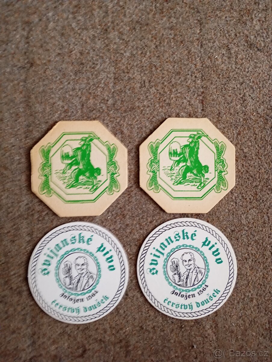 Pivní tácky 33 kusů - 6