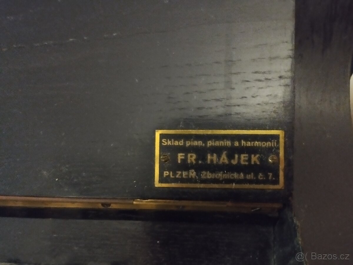 Prodám piano Hofmann and Czerny - 6