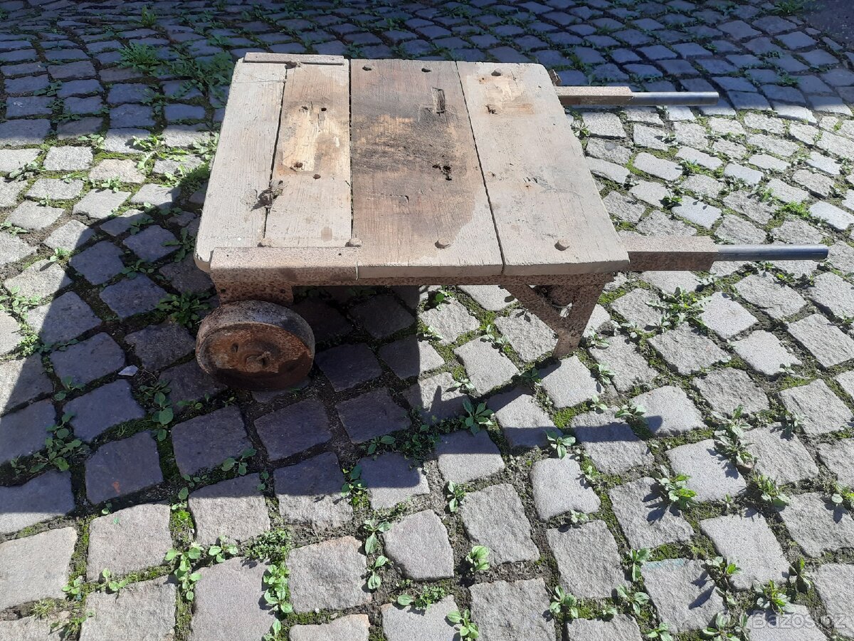 Prodám káru a podvozek výměna za haki lešení - 6