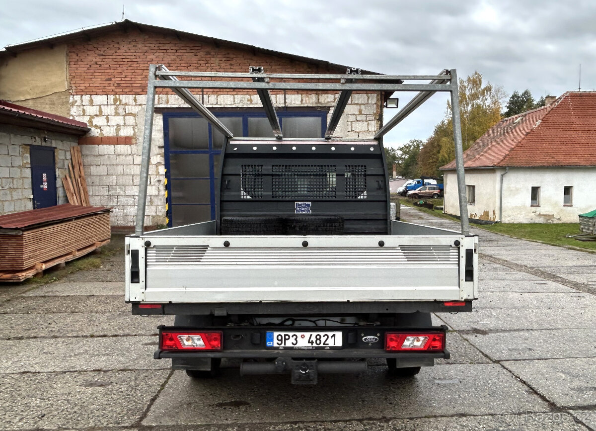 Ford Transit DK 350 L3 - valník, 07/2017, DPH, TOP stav - 6