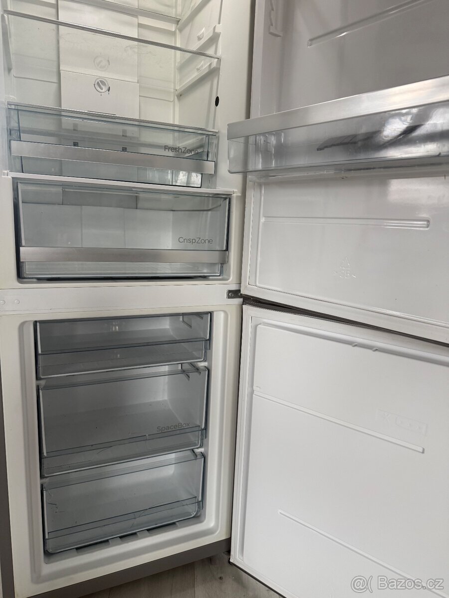 Lednice s mrazákem Gorenje nerez šedá - 6