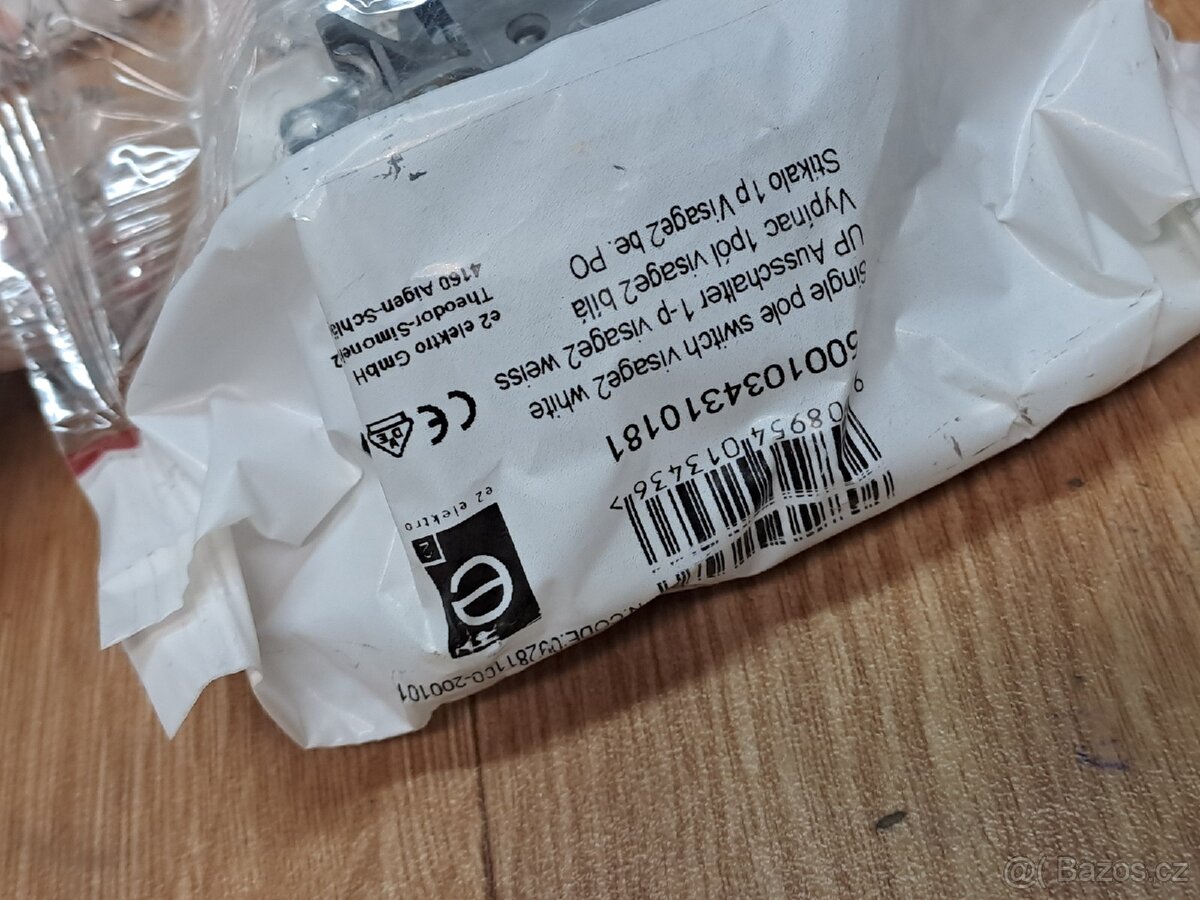 28x vypínače, spínače, TV + Radio, rámečky GG Visage - 6