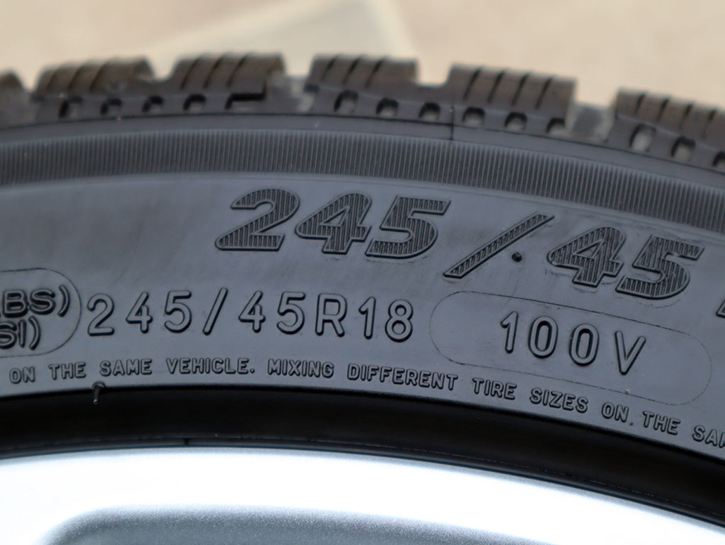 18" Alu kola = 5x112 = MERCEDES E-CLASS W213 – ZIMNÍ+ČIDLA - 6