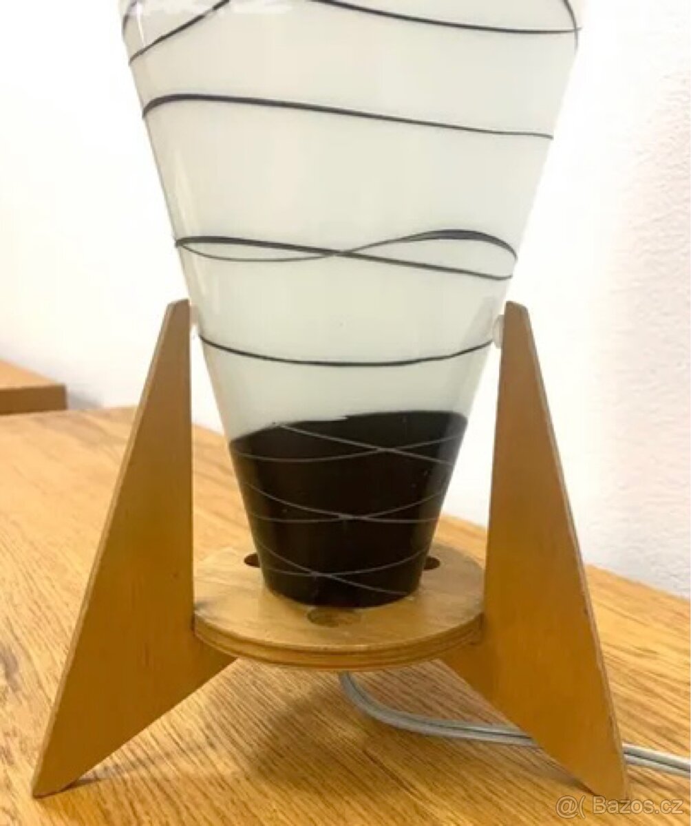 Retro lampička 60. léta Brusel - 6