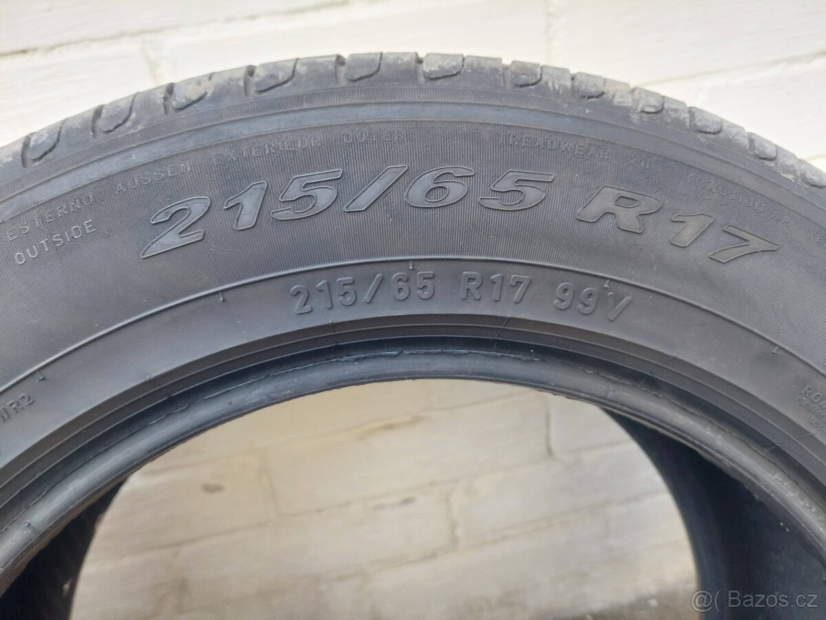 4x letní pneu 215/65 R17 99V - 6