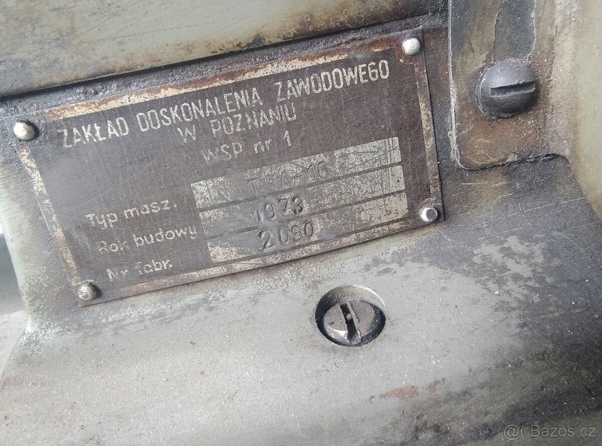 Stolovy soustruh TSA16 - 6