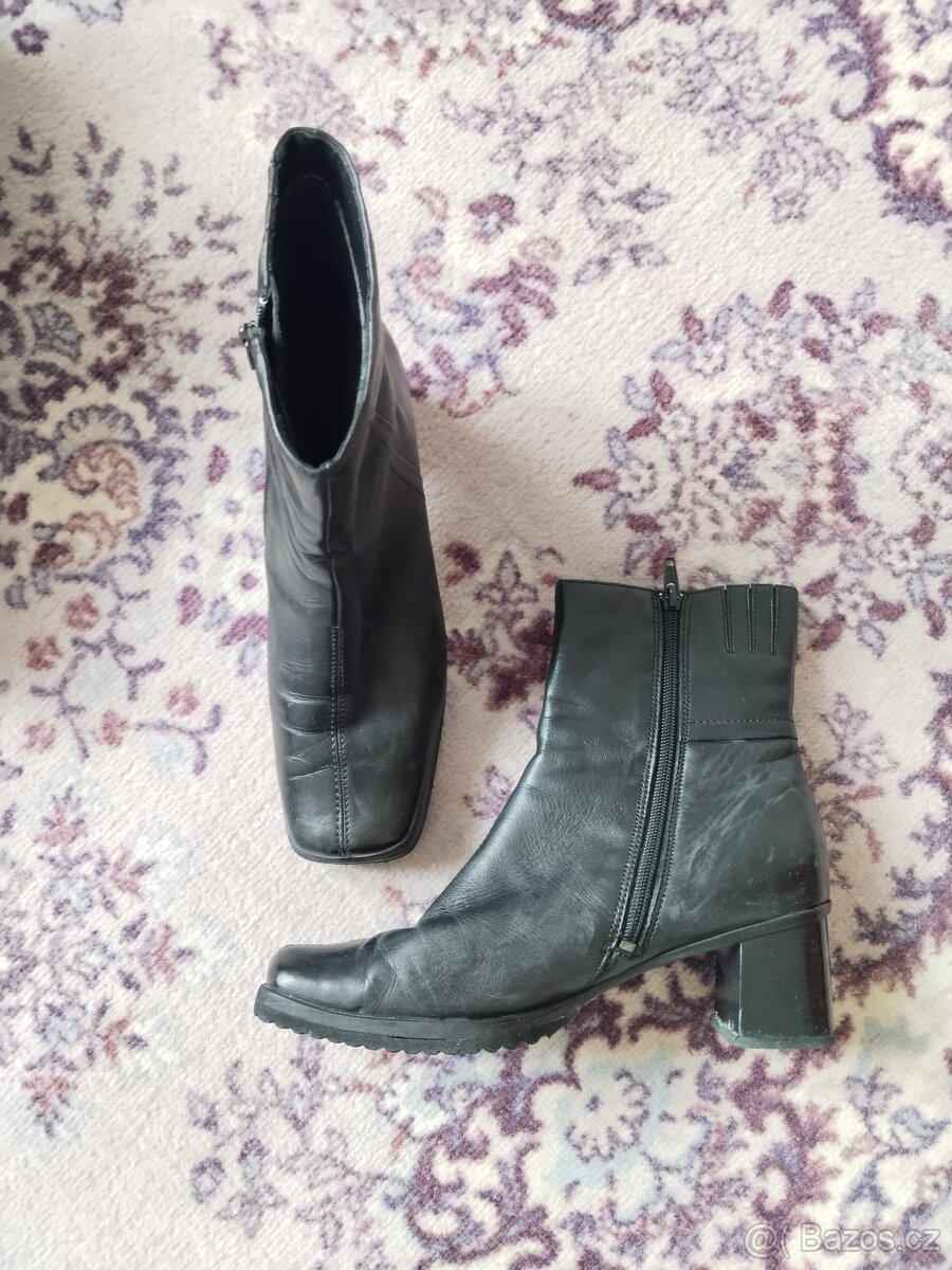 Dámské nízké kotníkové kozačky, vel. 39, Tamaris - 6