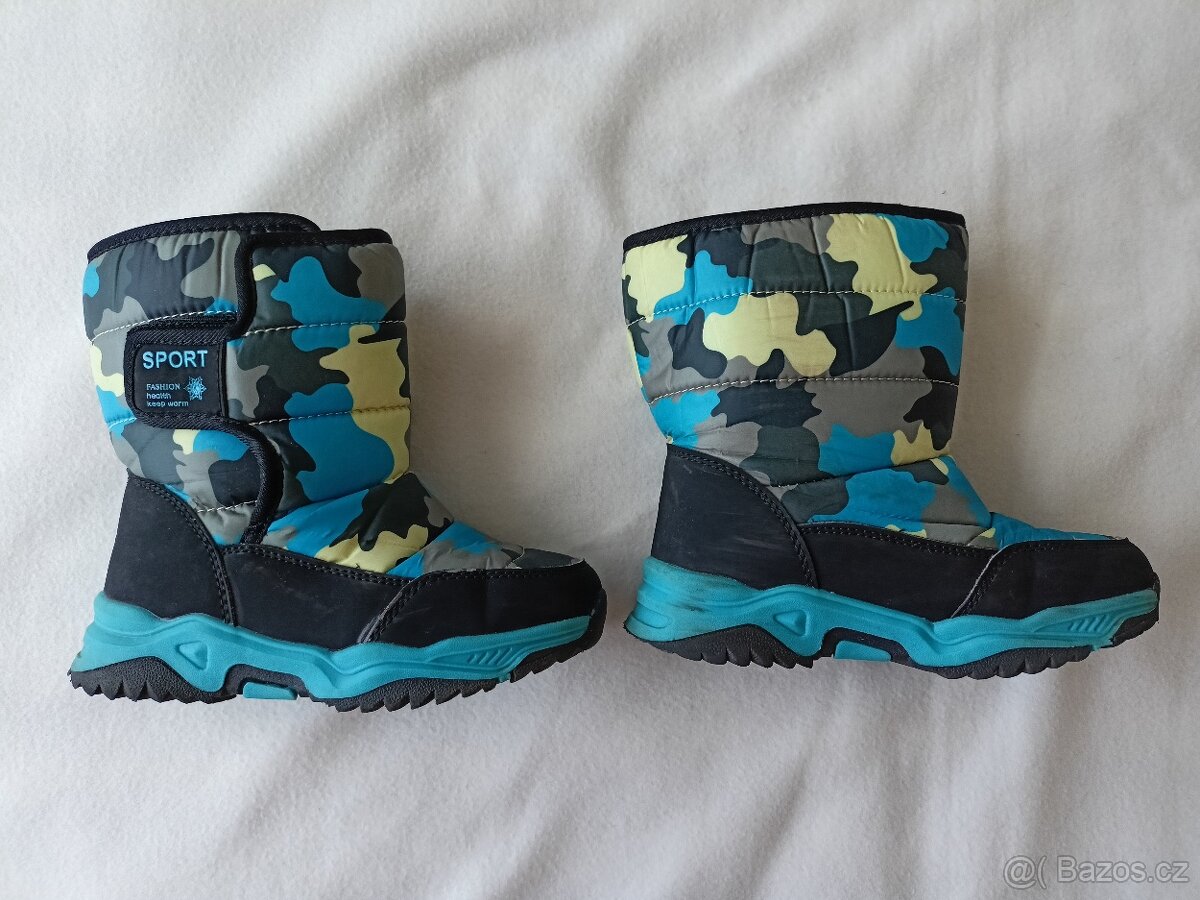 Dětské zimní boty, vel.32 - 6