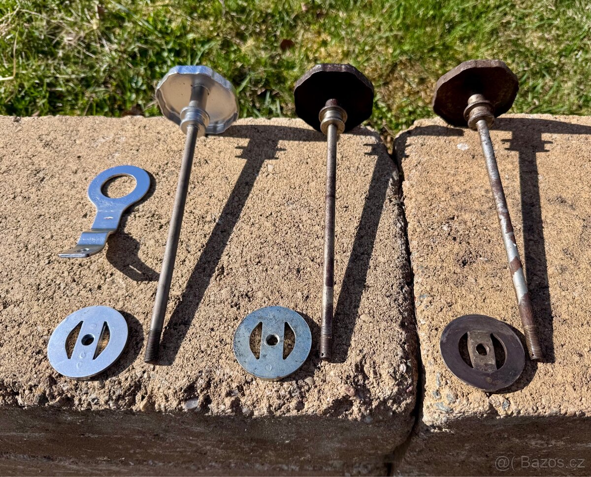 Jawa pérák, Ogar 350 - šrouby tuhosti řízení - 6