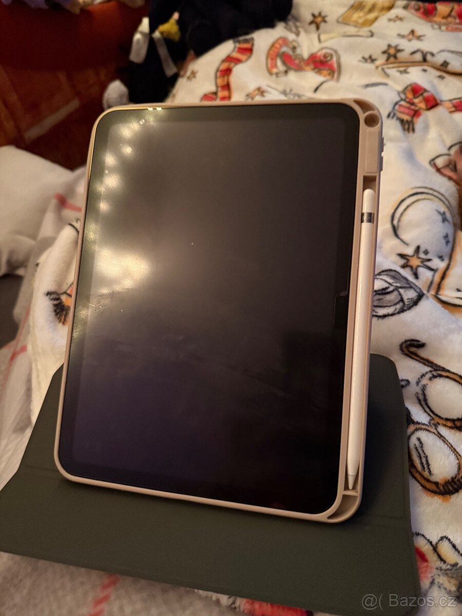 Apple IPad 10.9 64GB 2022 Žlutý + Apple Pencil + Obal + Fóli - 6
