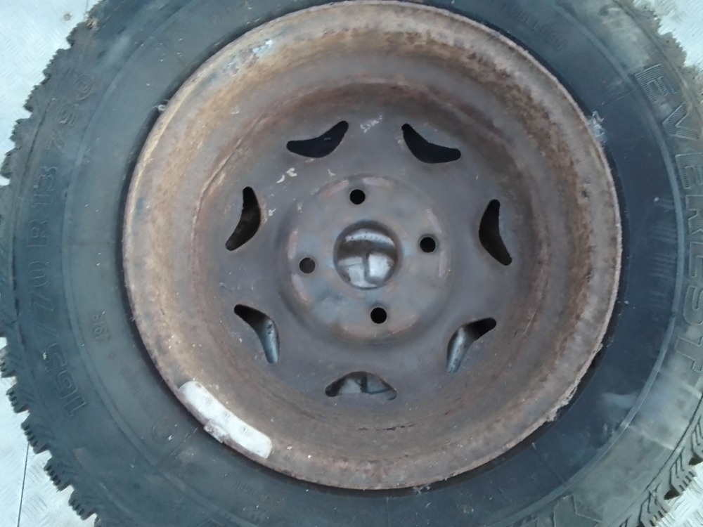 Sadu zimních kol 165/70r13 s disky - 6