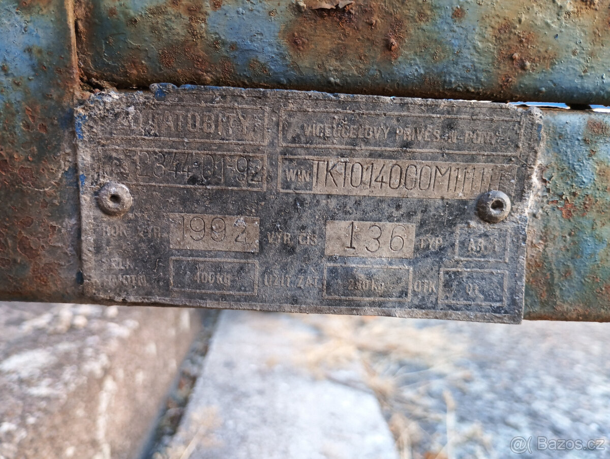 Přívěsný vozík - 6