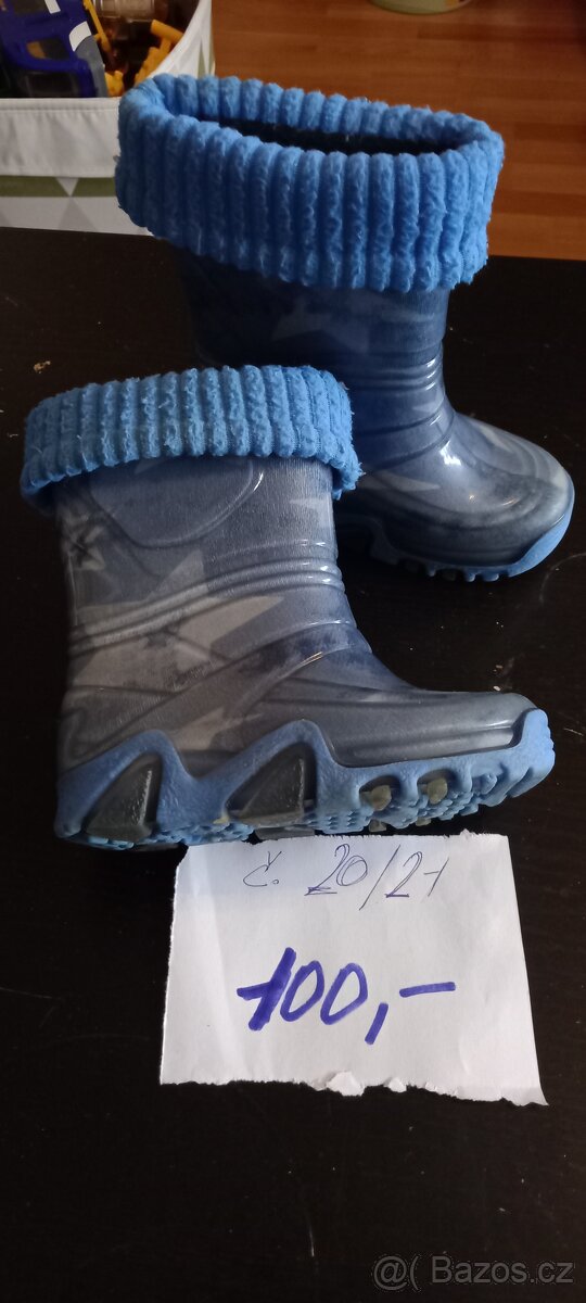 Dětské nošené botičky vel. 19, 20 a 21 - 6