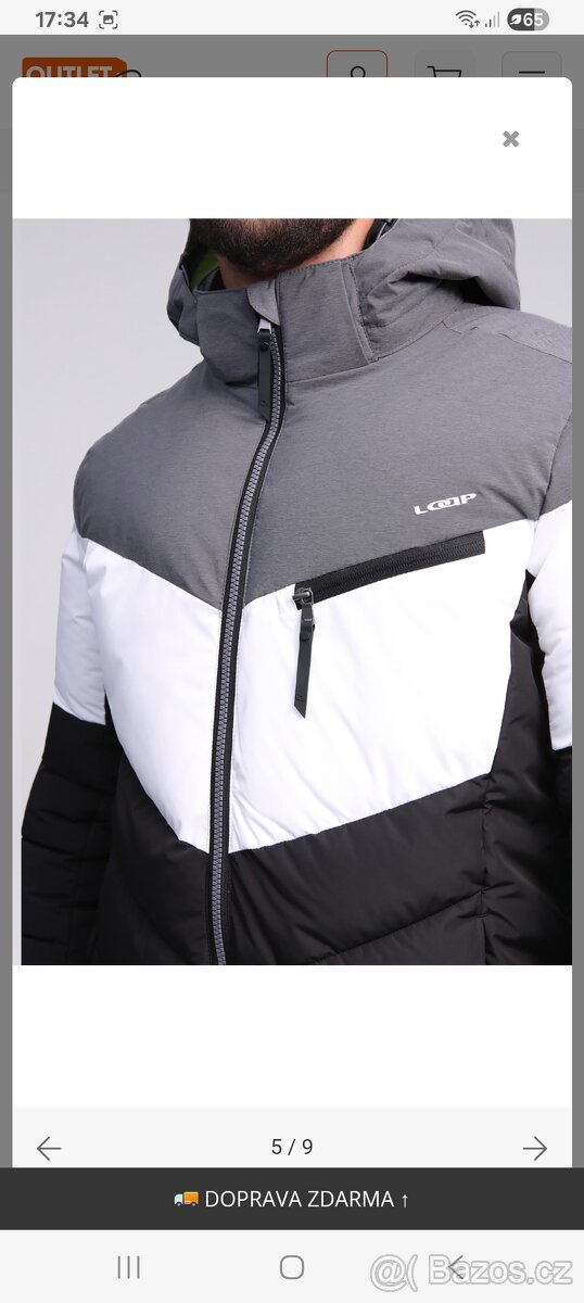 Pánská lyźařská bunda Loap Orisino - 6