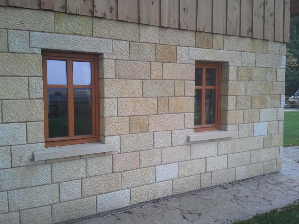 Piskovec, pískovcový obklad - 6