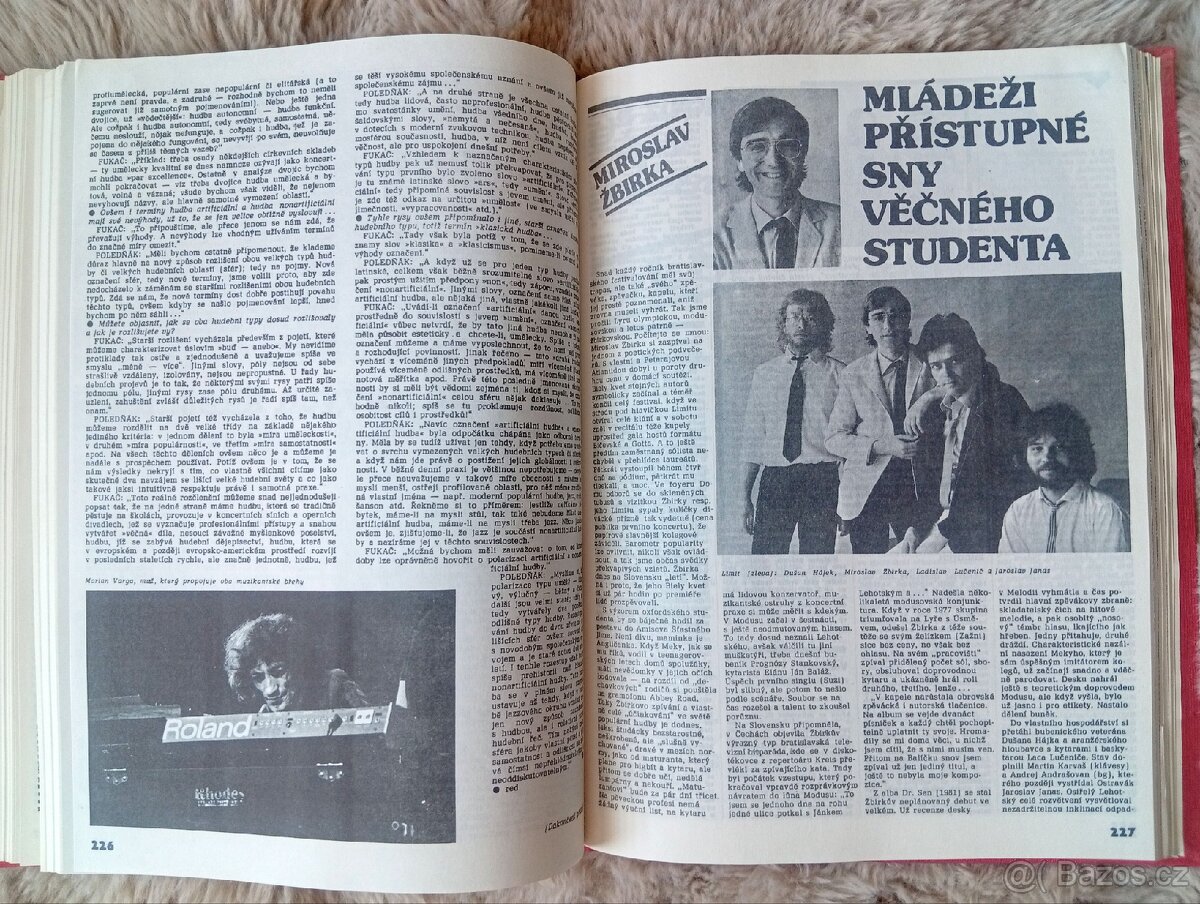 Svazek časopisu Melodie ročník 1982 - 6