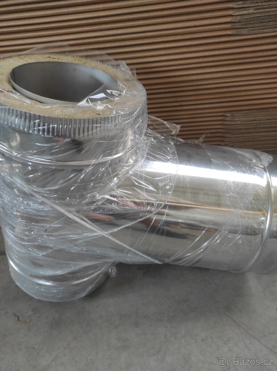 Nerezový komin 160 vložka + plašt - 6