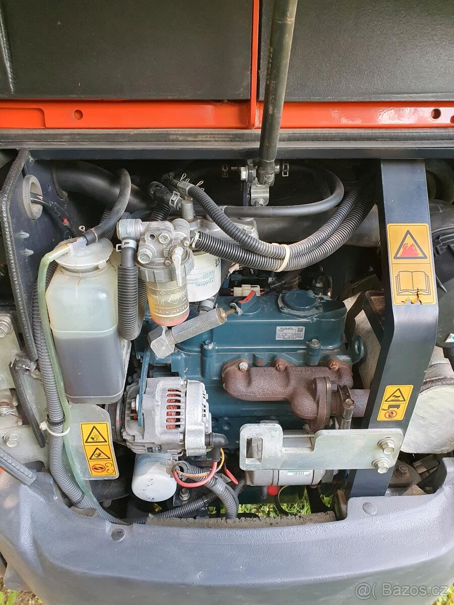 Minibagr Kubota Kx019 / r.v. 2019 / 1,9t / roztah. podvozek - 6