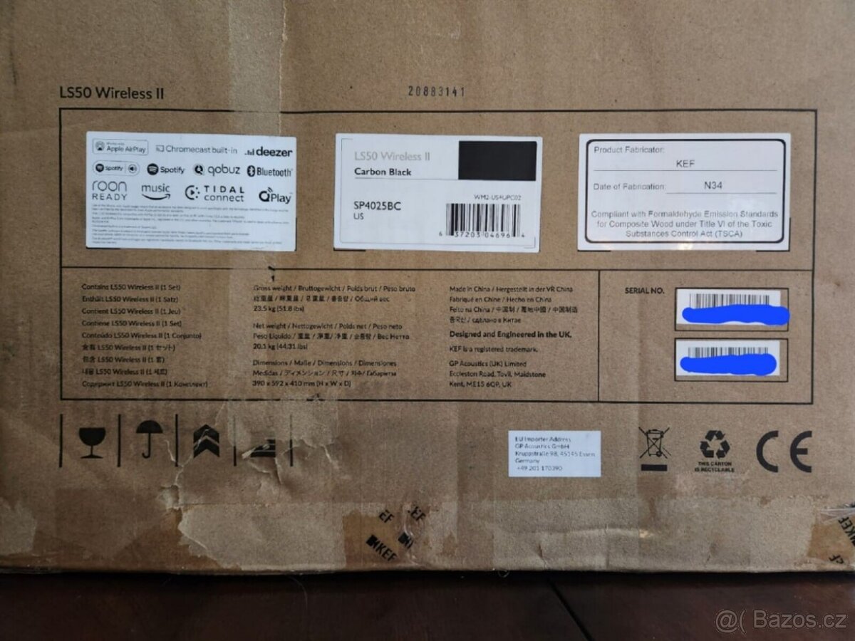 Reproduktory KEF LS50 – skvělý stav, možnost doručení - 6