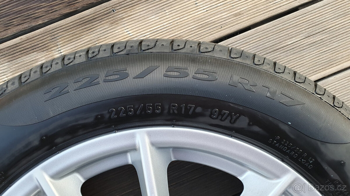 Orig. BMW - ALU kola 17 - disky+pneu - 6