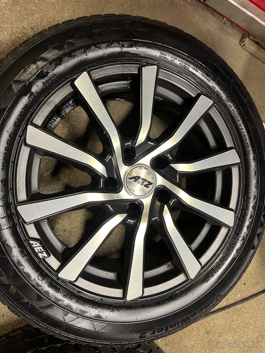 17” 5x120 zimní sada kola na Transporter - 6