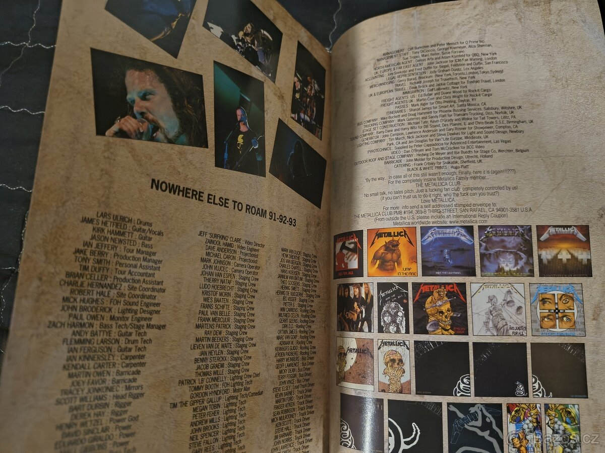 Booklet Metallica Live Shit 68 stran - 6