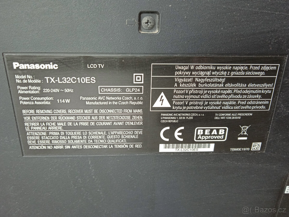 32" Panasonic VIERA LCD stav nové TV - 6