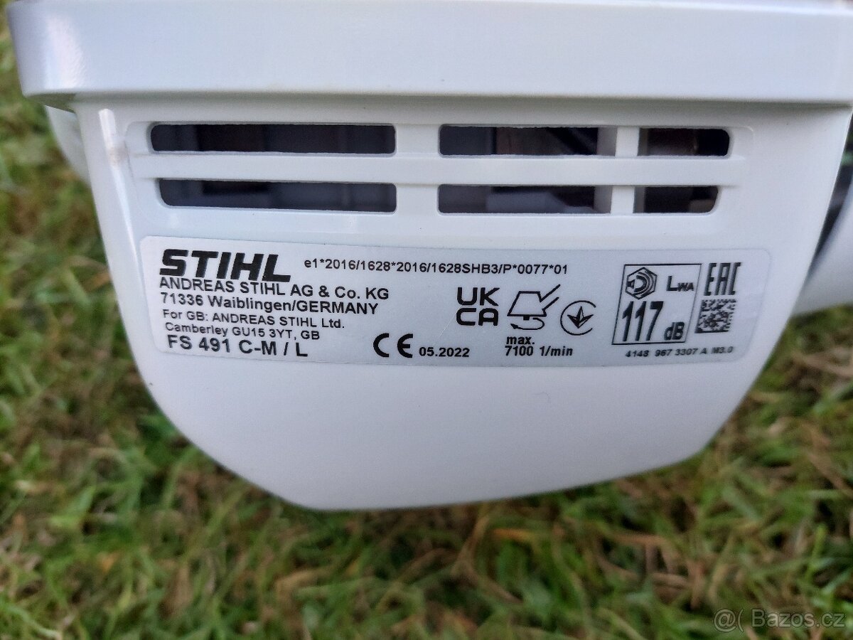 křovinořez Stihl FS 491 C-M Nový - 6
