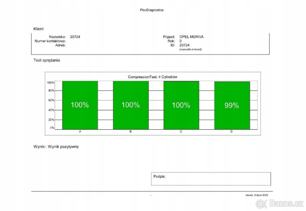 MOTOR OPEL MERIVA A 1.7DTI 16V 75HP Y17DT - 6