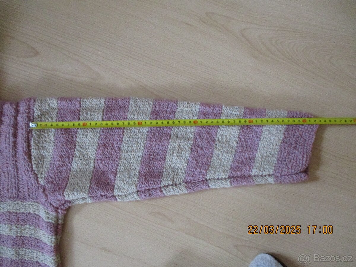 Dámský ručně pletený rolák - 6