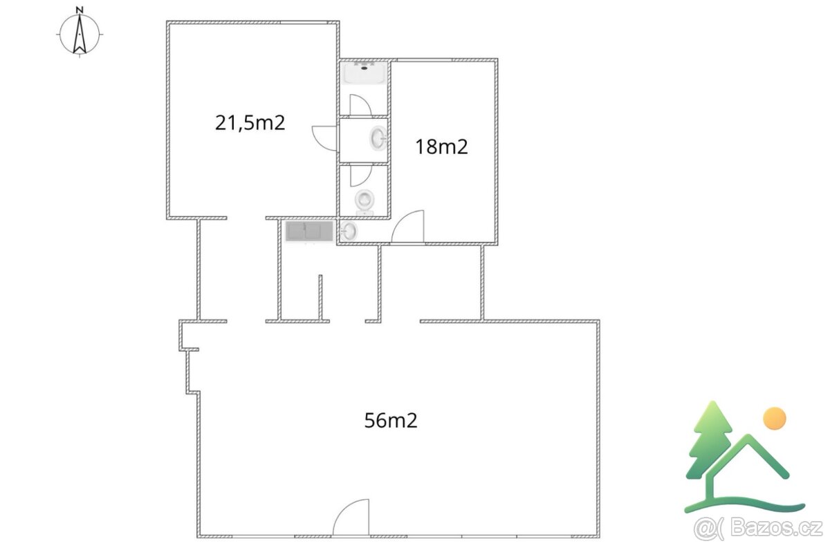 Pronájem nebytových prostor, 108 m², Heřmanův Městec - 6