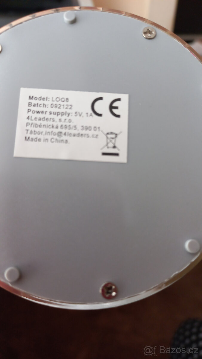 stolní lampa měnící barvy, relaxační - 6