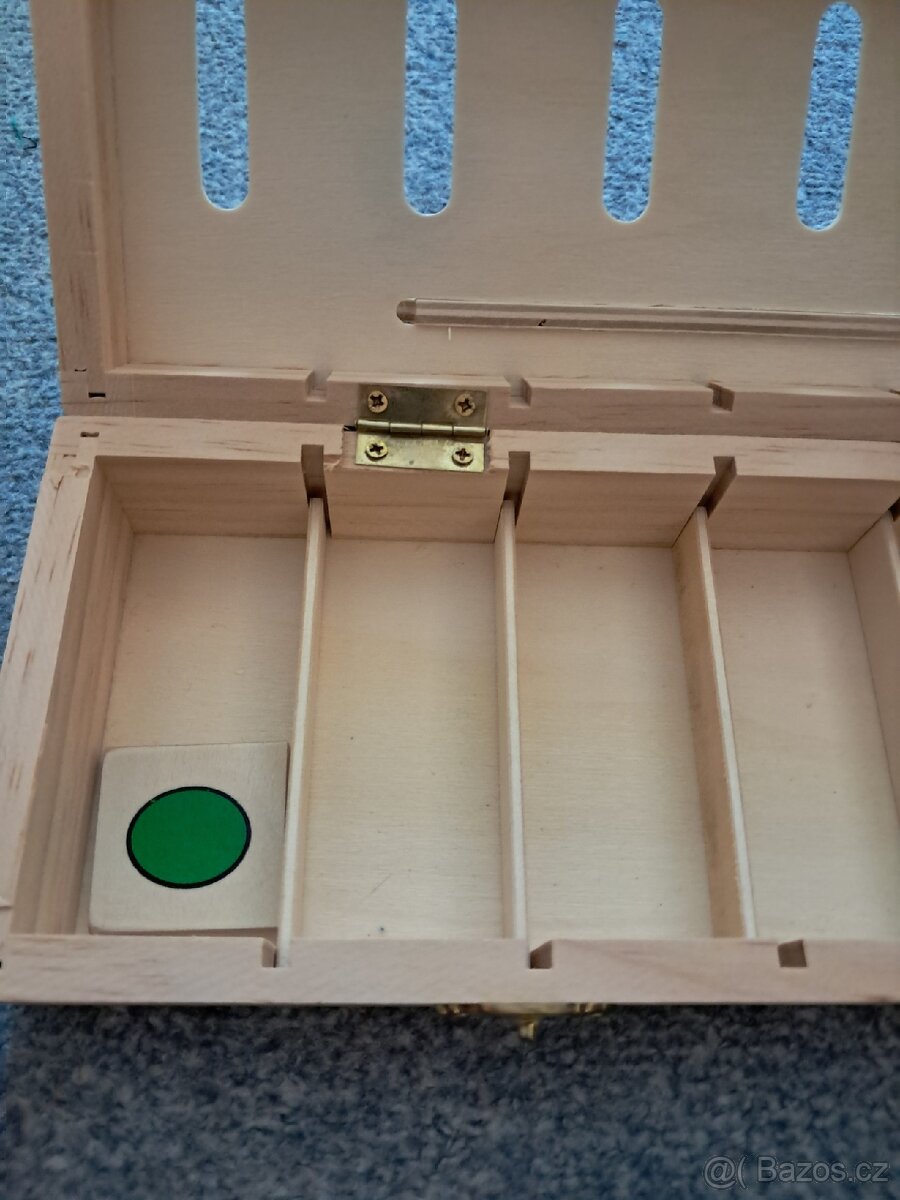 Nová didaktická dřevěná vkládačka - 6