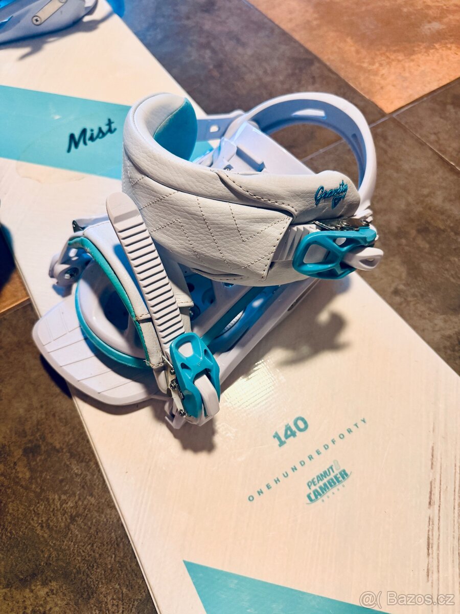 Prodám set Gravity vel.140 + snb boty gravity vel.38.5 - 6