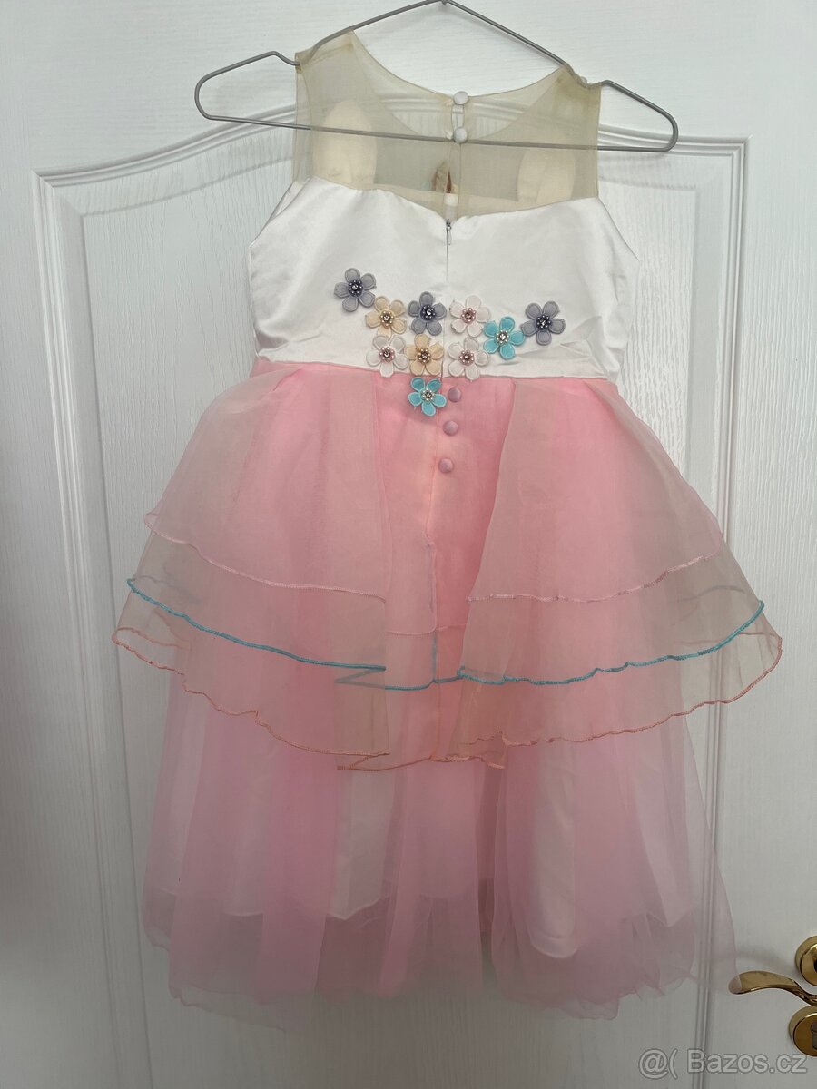 Šaty jednorožec, velikost 130 - 6