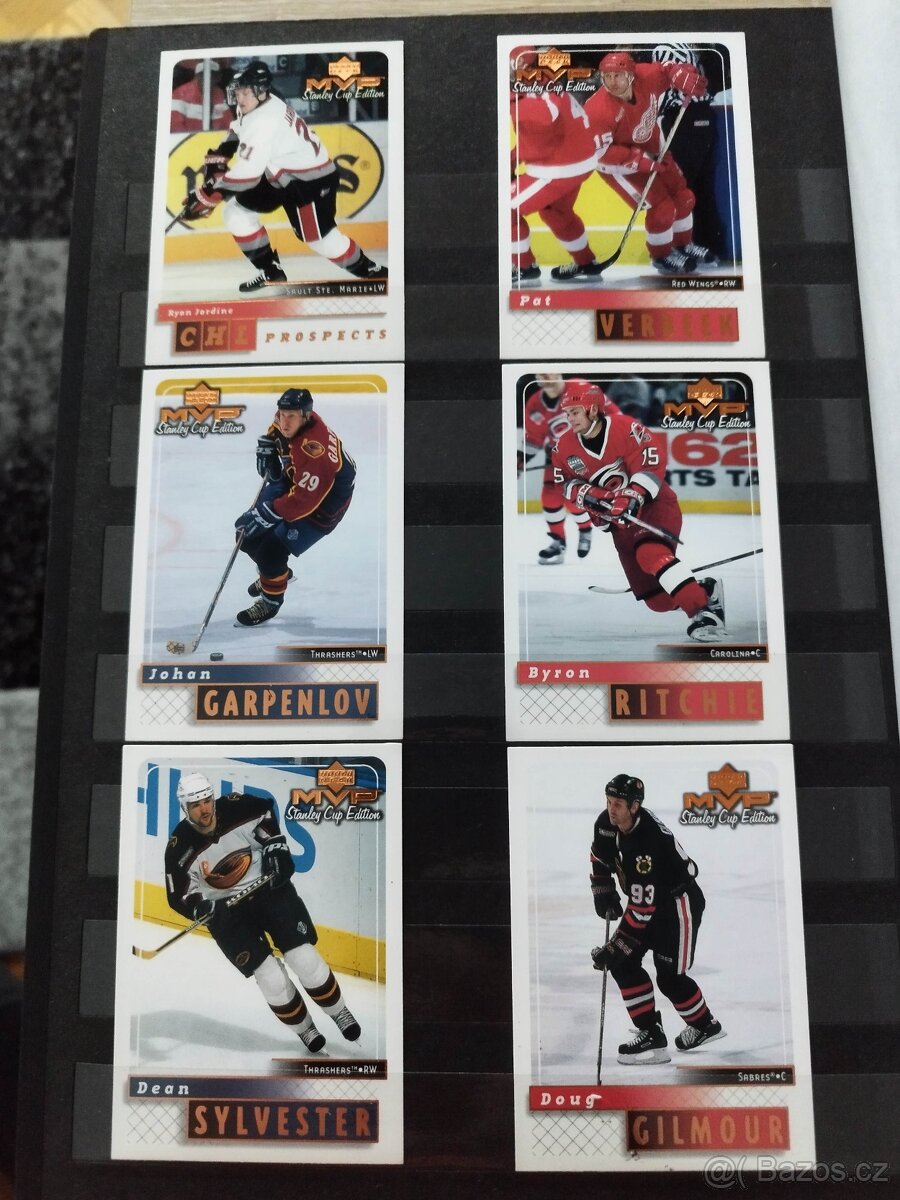 Hokejové kartičky Victory a MVP - 6