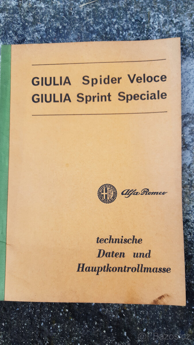 Servisní příručky - veterání 60. léta - 6