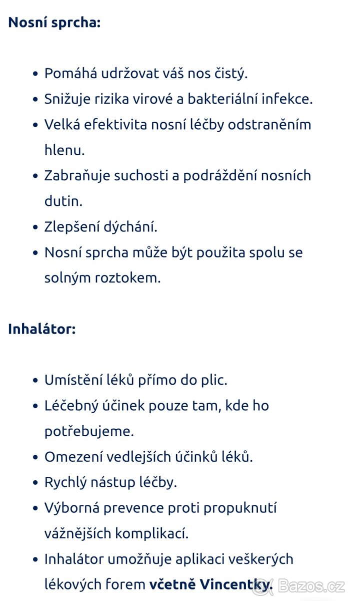 INHALÁTOR KOMPRESOROVÝ OMRON C102 Total PŘÍSLUŠENSTVÍ VČ. NO - 6