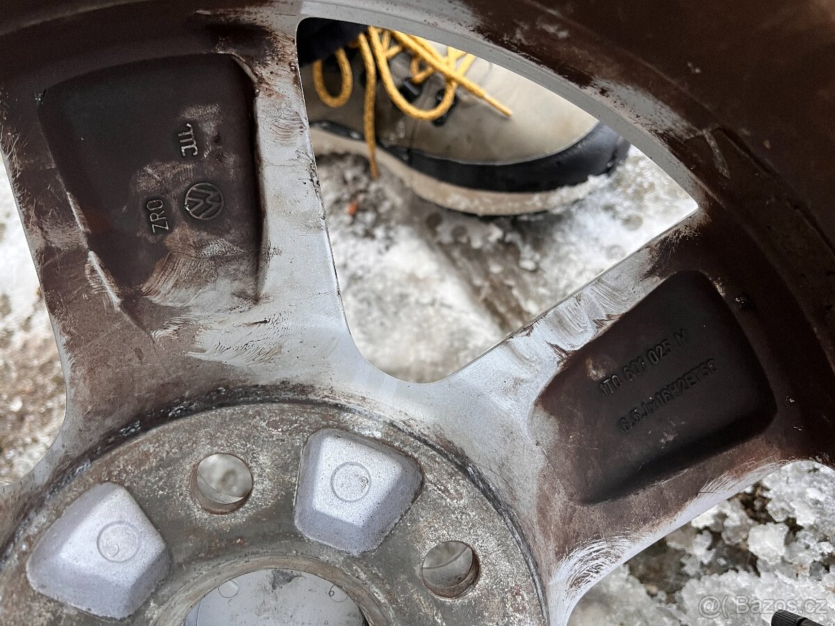 ALU KOLA 5X112 6,5Jx16, ET50,ORIG. VW, SEAT, ŠKODA, AUDI - 6