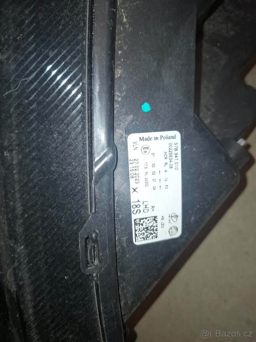 Světlomet Škoda karoq 57B941010 - 6