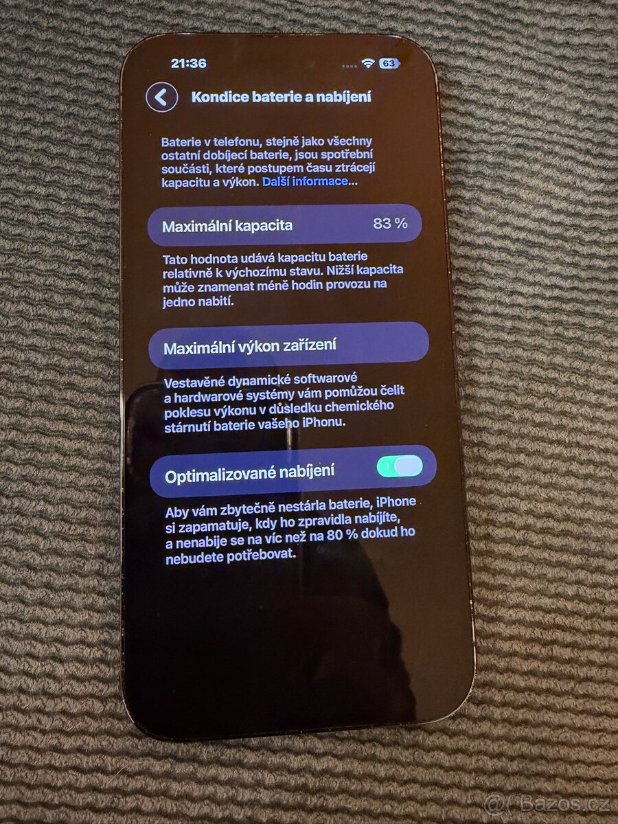 Prodám Apple iPhone 14 Pro Max 256GB v space black barvě - 6