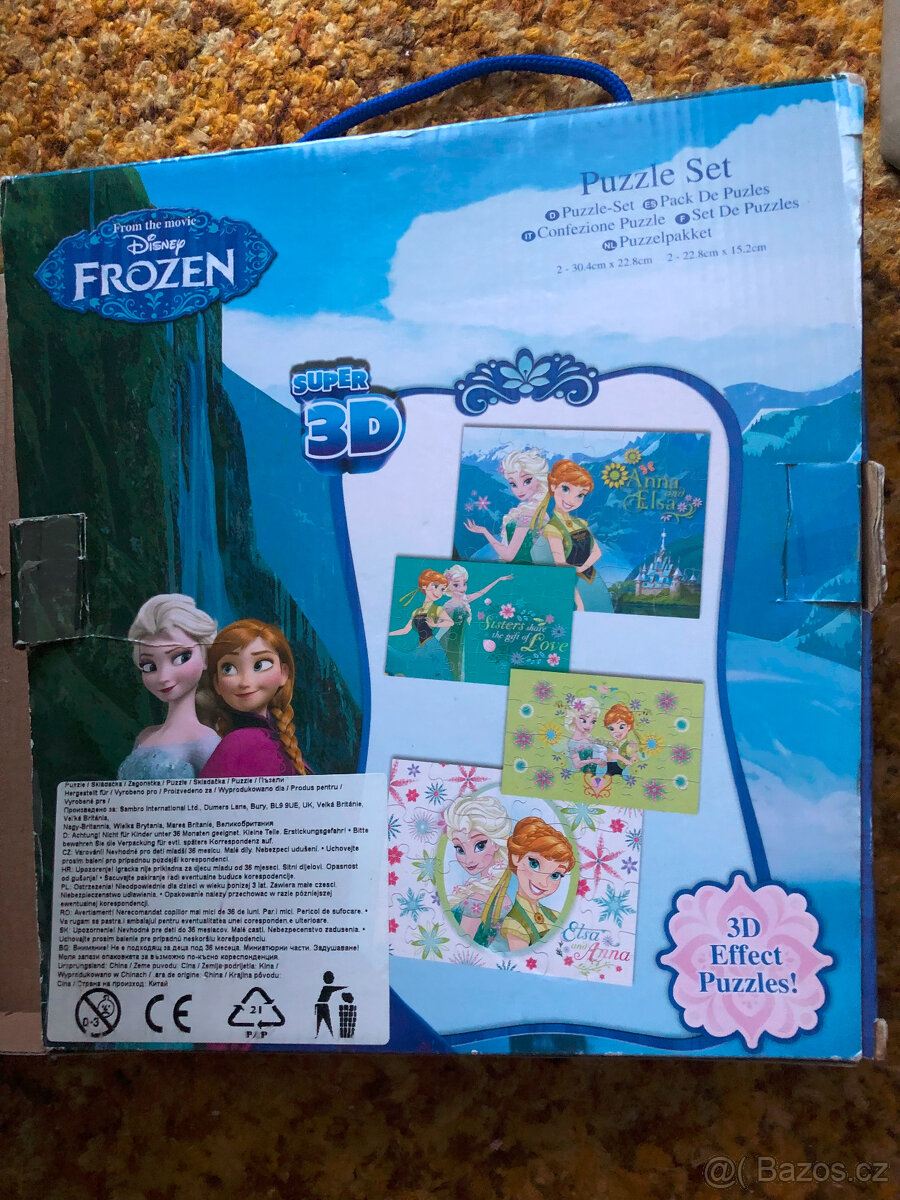 Disney Frozen 3D Puzzle 4 x 24 - 6