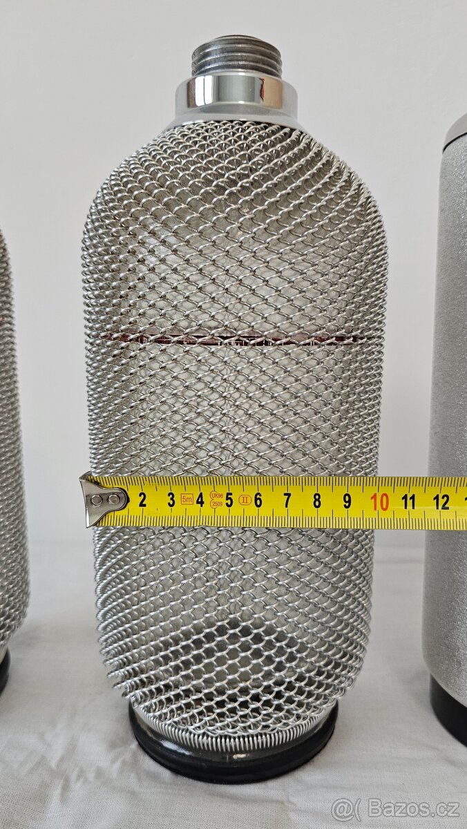 Retro lahve na sifon + příslušenství - 6