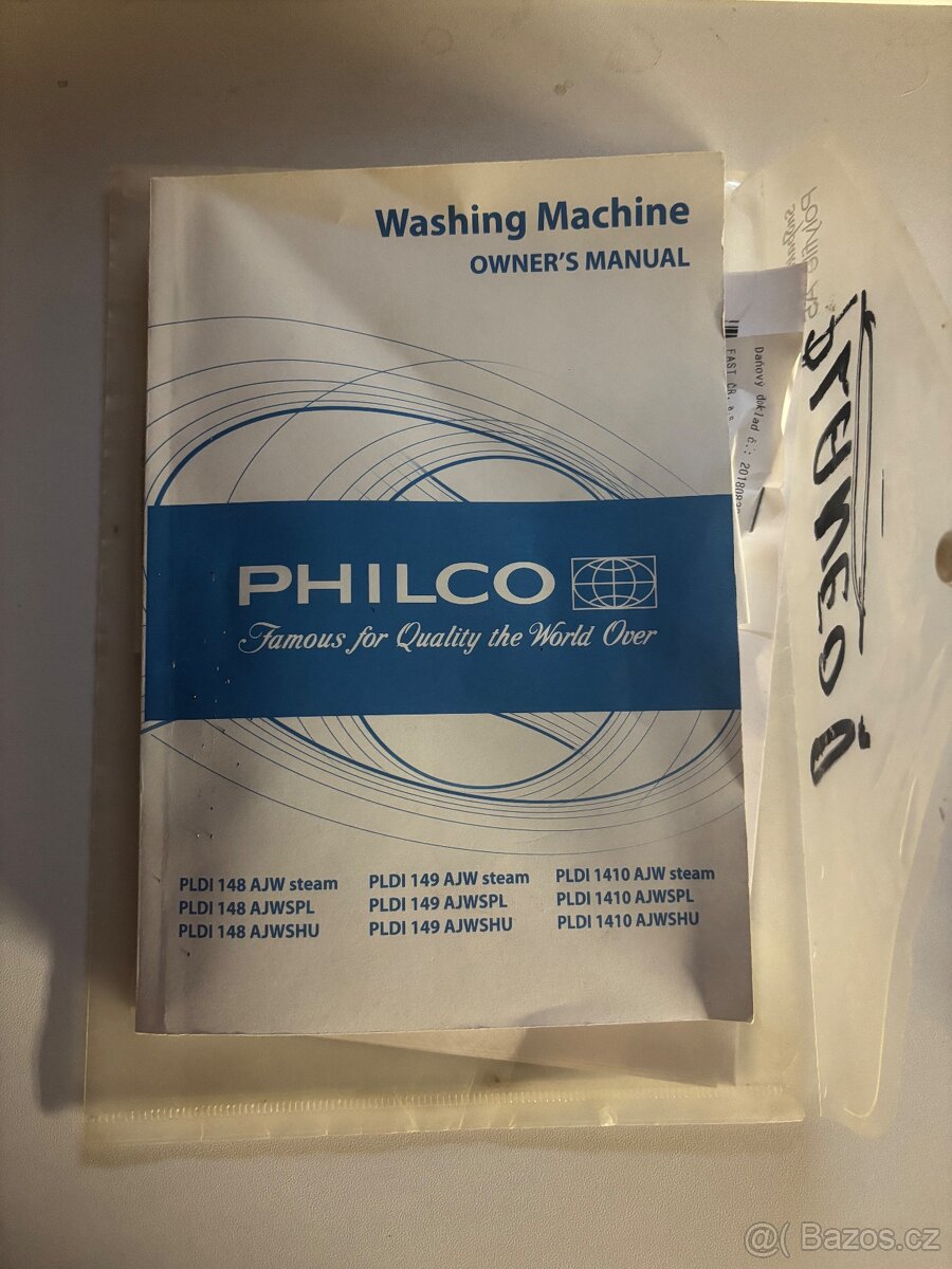 Pračka značky Philco - 6