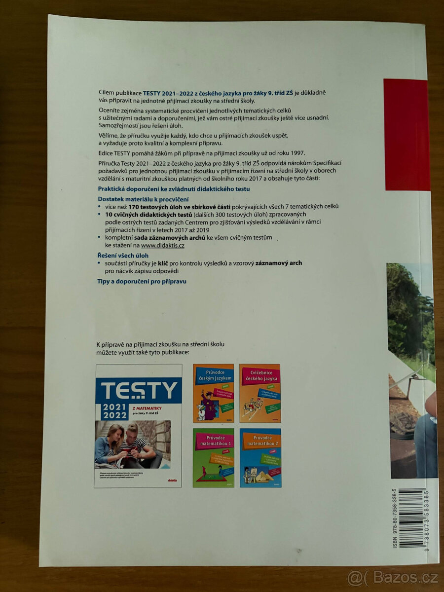 Učebnice angličtiny + testy k přijímačkám na SŠ (ČJ, M) - 6
