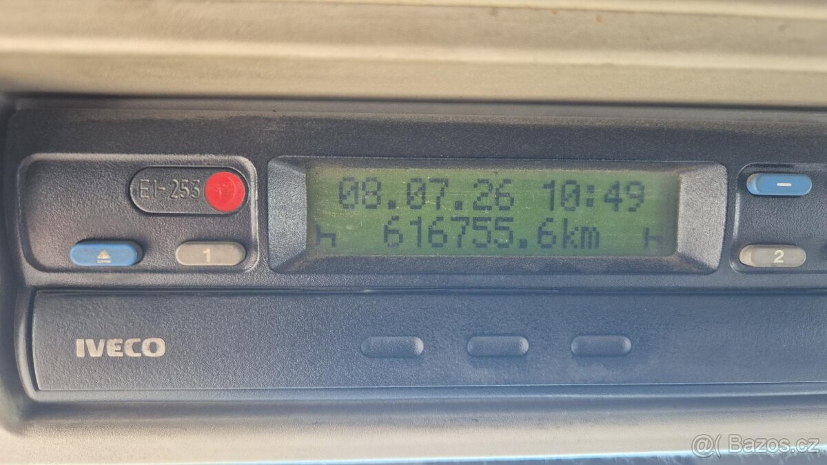 IVECO EUROCARGO ML 180 E28 EURO 3 valník + hydraulický jeřáb - 6