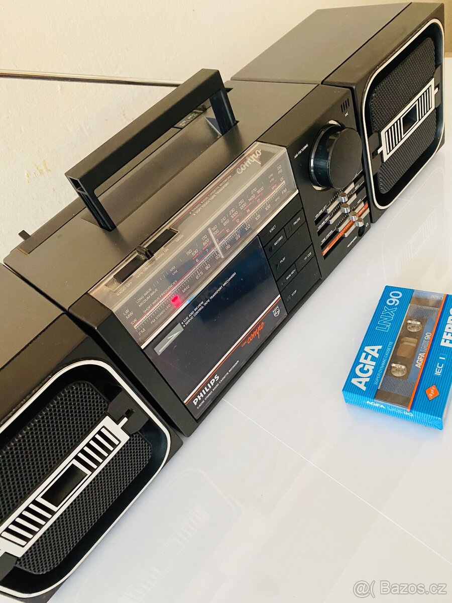 Radiomagnetofon Philips D 8256 Compo, rok 1988 - 6